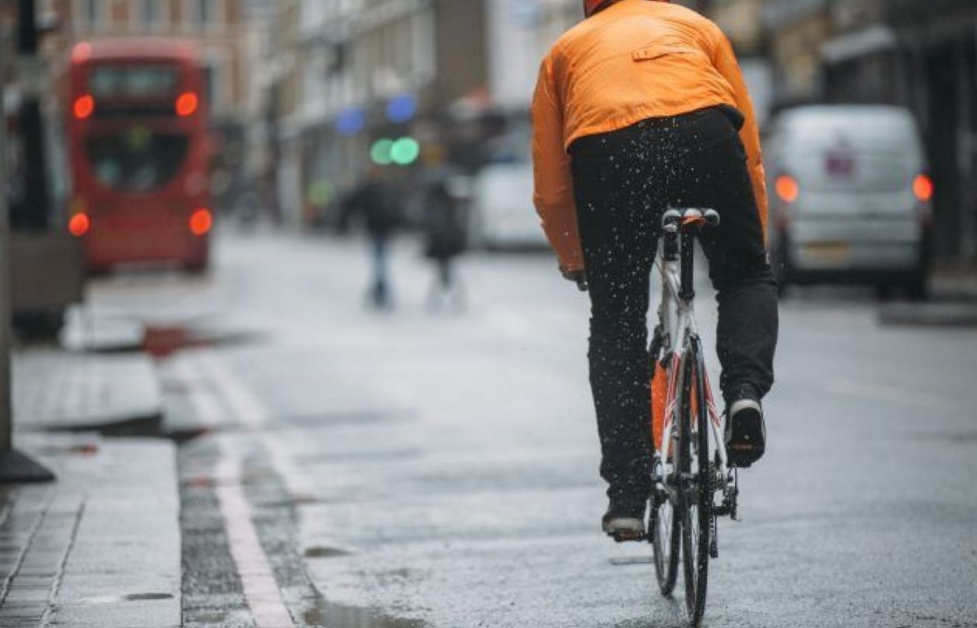 Cycling in Rain