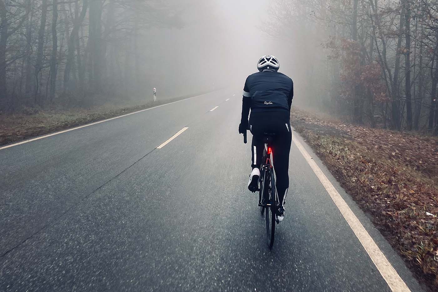 Cycling on road